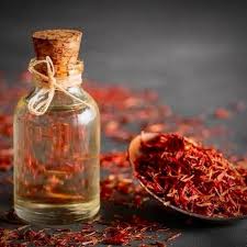 Saffron oil